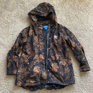 Men’s Adidas Camo Jacket size M.
